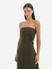 SIR. Sorel Strapless Midi Dress - Thumbnail 6