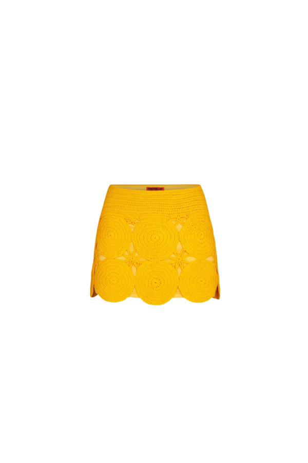 Simon Miller Beep Beep Mini Skirt - Sherbet Orange