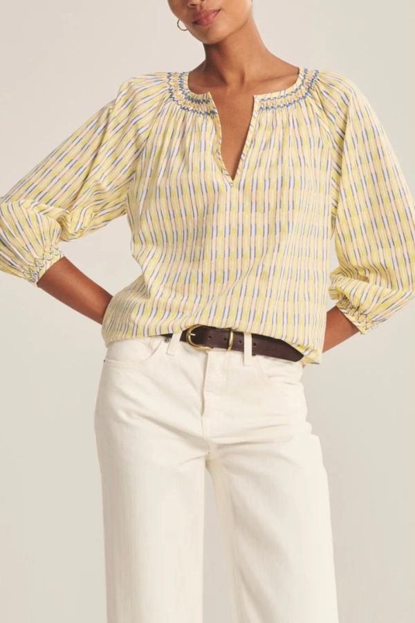 Velvet Campbell Top - Buttercup