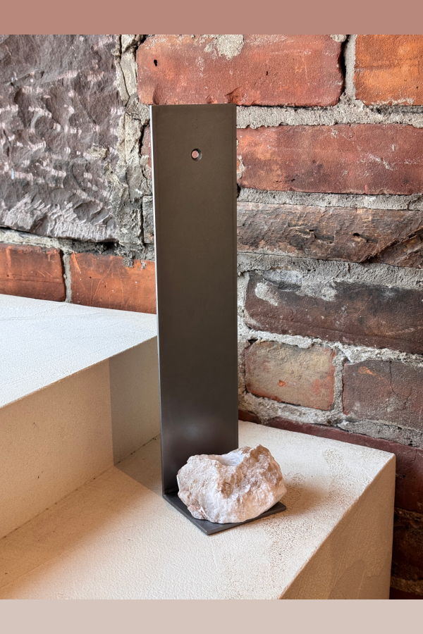 Liz Lenny Rock Candle Sconce