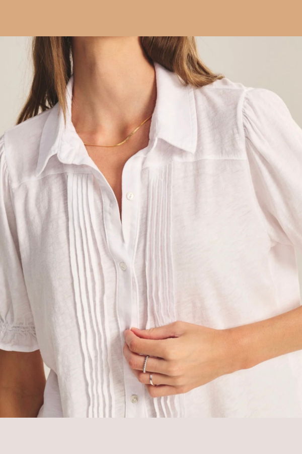 Velvet Tatum Blouse - White