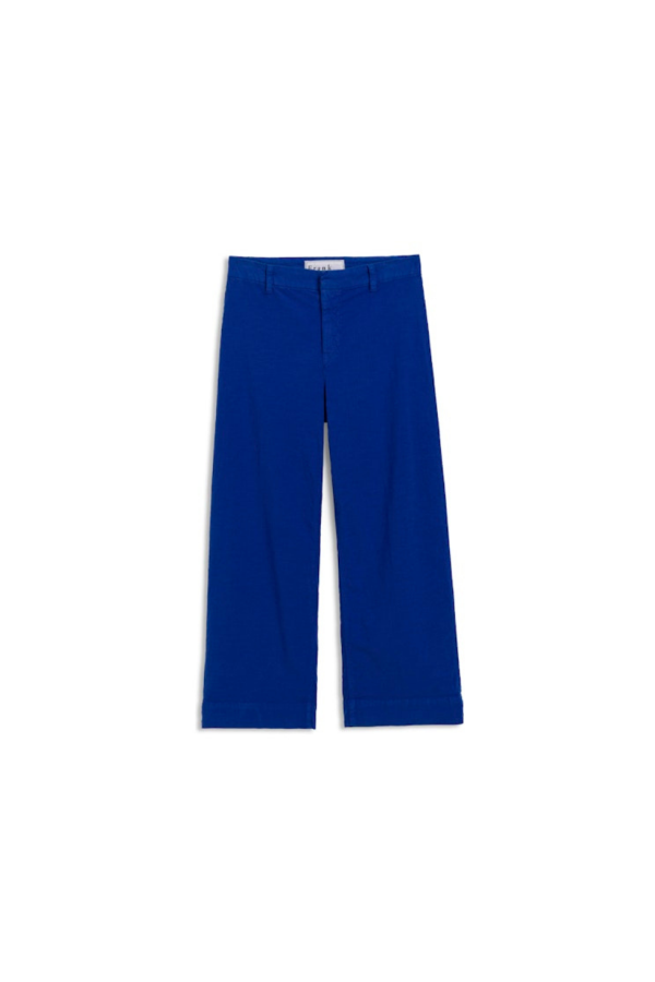 Frank & Eileen Wexford Linen Trouser - Lapis