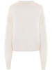 Le Kasha Modena Round Neck Sweater - White - Thumbnail 1