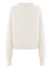 Le Kasha Modena Round Neck Sweater - White - Thumbnail 2