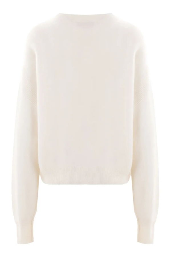 Le Kasha Modena Round Neck Sweater - White
