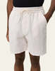 LES DEUX Otto Linen Shorts - Eggnog - Thumbnail 2