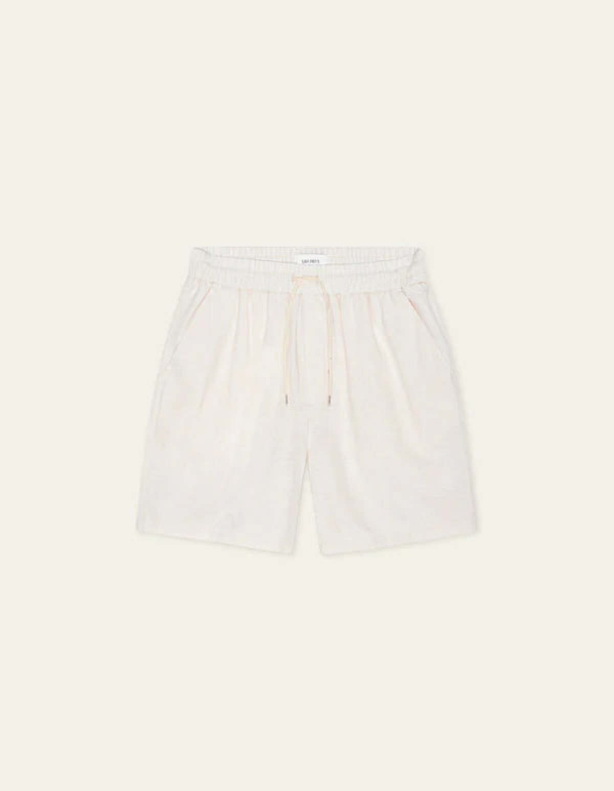 LES DEUX Otto Linen Shorts - Eggnog - Image 4 of 4