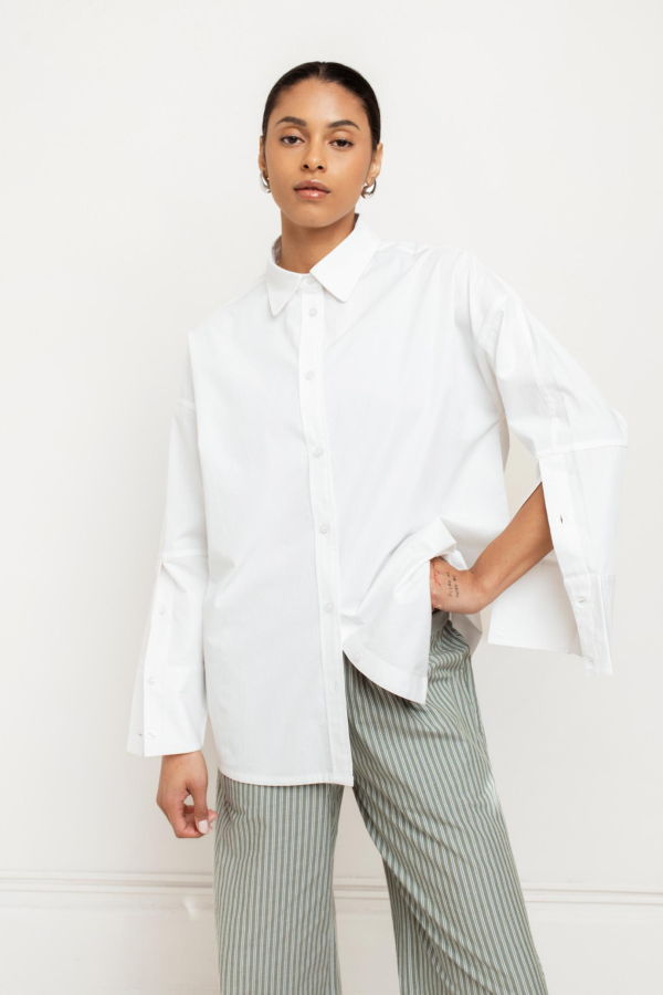 Paper Label Tanzi Placket Shirt