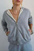 Jamie Haller Bird Hoodie - Heather Grey - Thumbnail 1