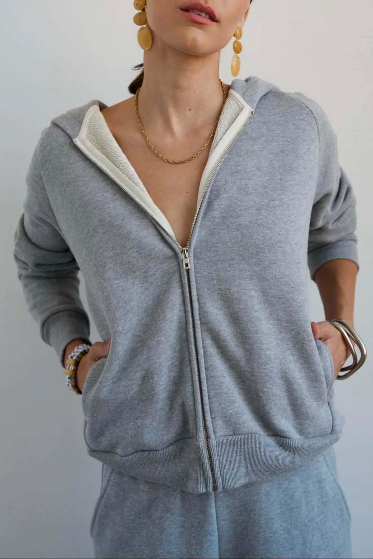 Jamie Haller Bird Hoodie - Heather Grey - Image 1 of 1