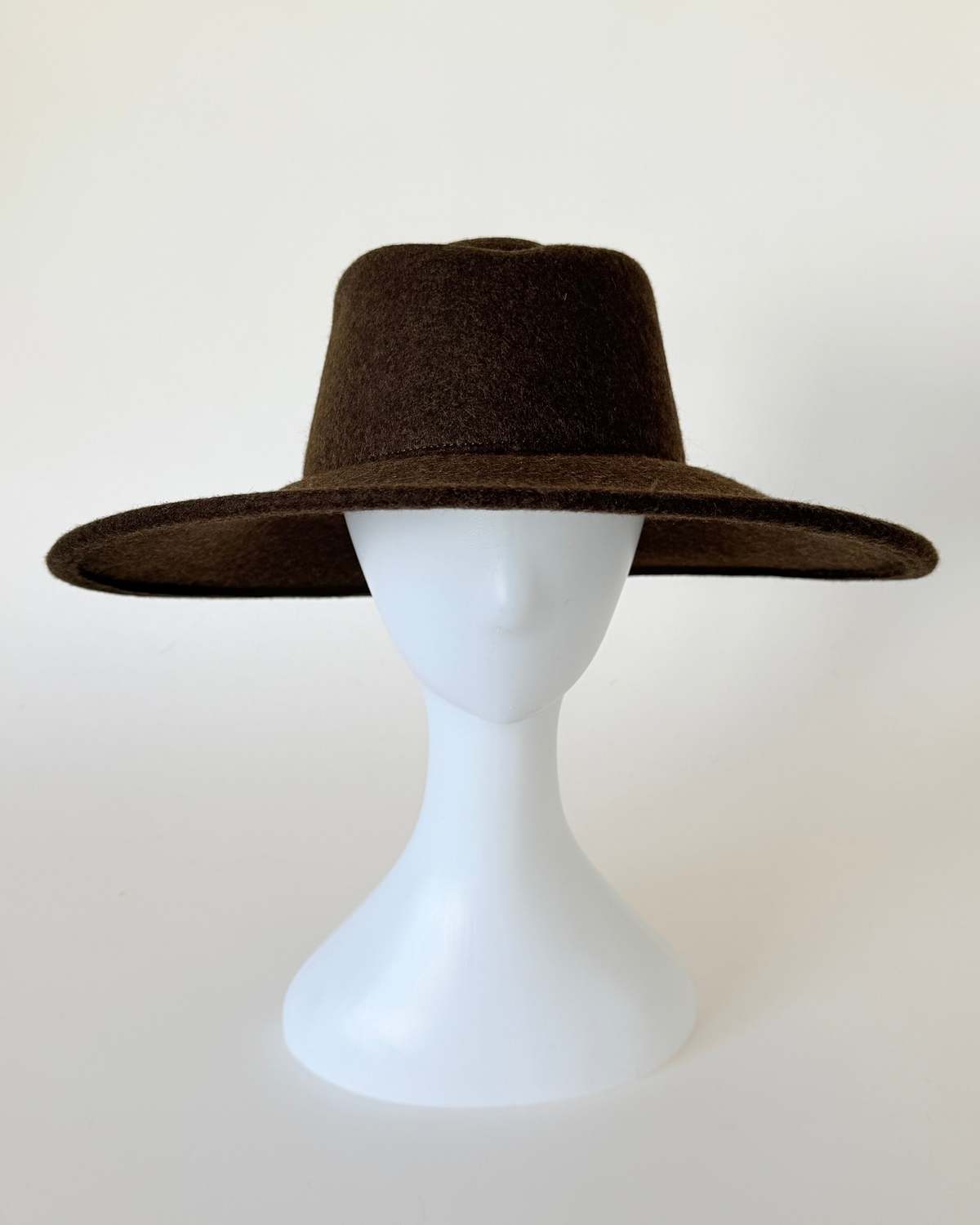 Dai Hat in Brown Melange Wool - Image 1 of 5