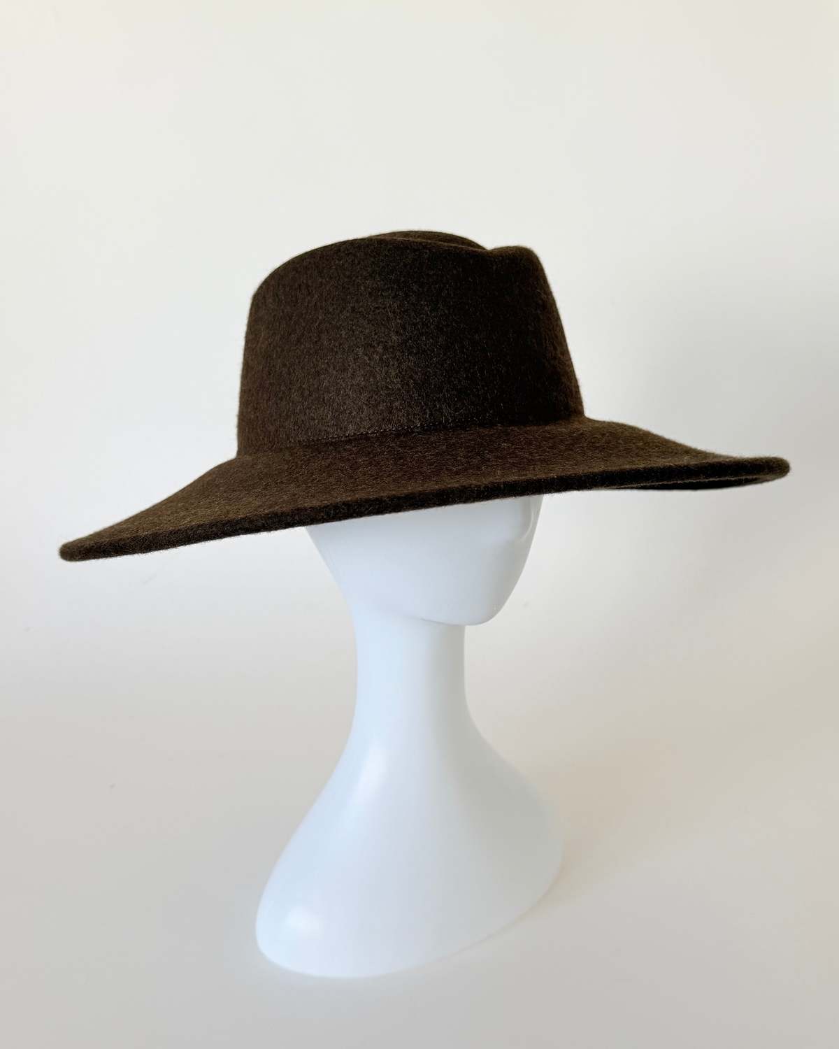Dai Hat in Brown Melange Wool - Image 2 of 5