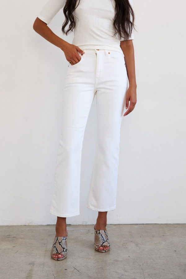 Jamie Haller Kenickie Jeans - Soft White