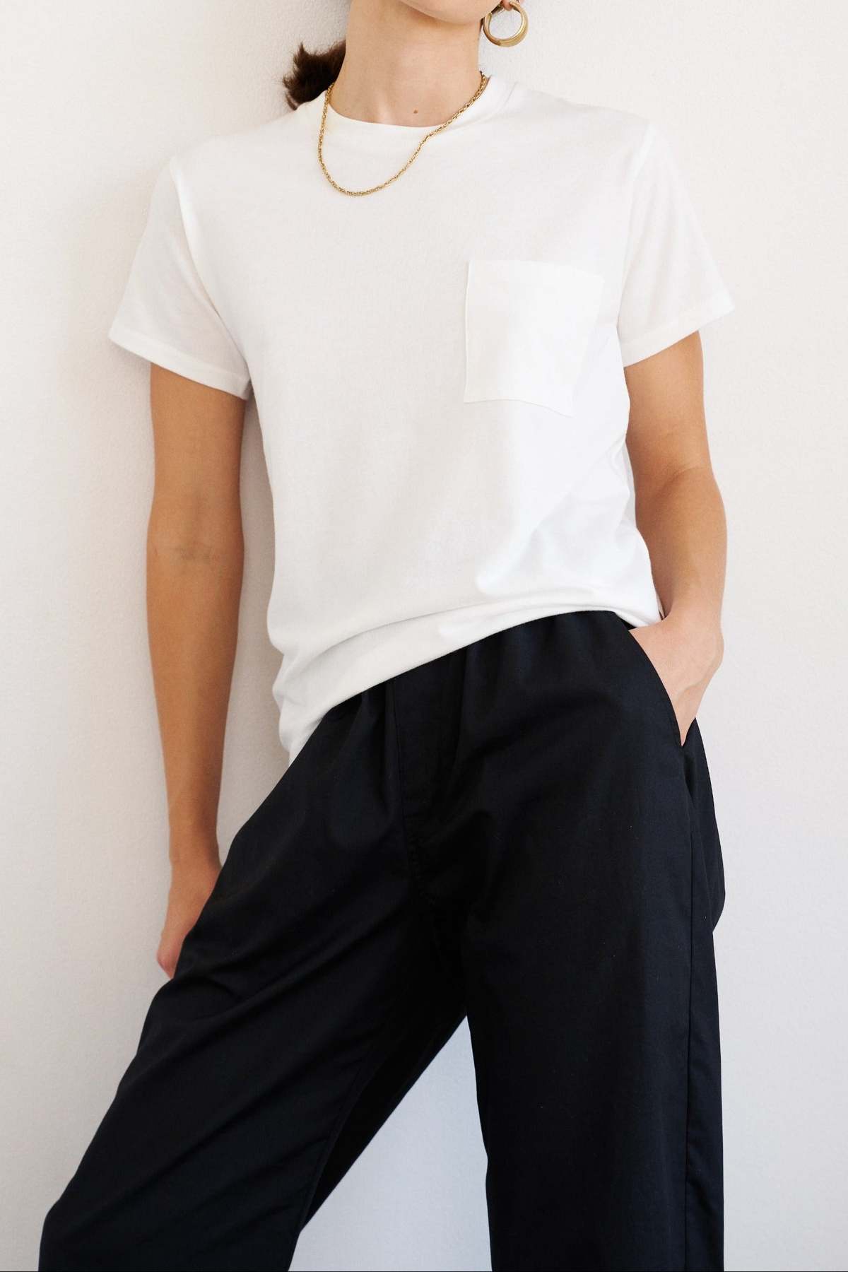 Jamie Haller Pocket Tee - White - Image 1 of 1