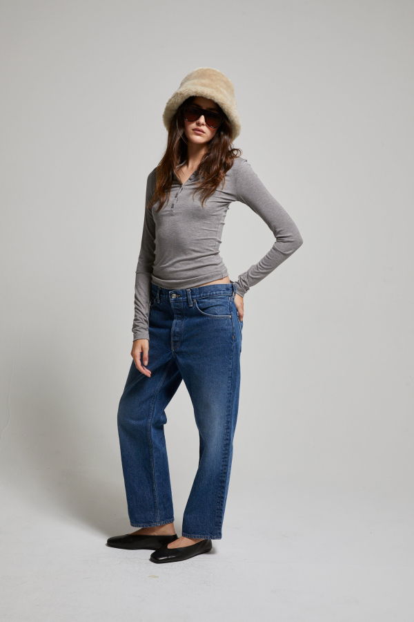 Asher Harlow Henley Tee