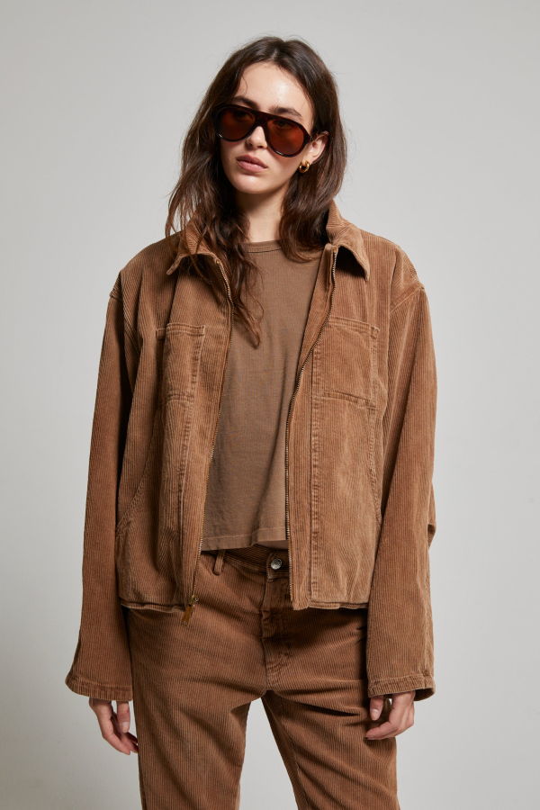 Asher Juliet Moto Jacket - Mink