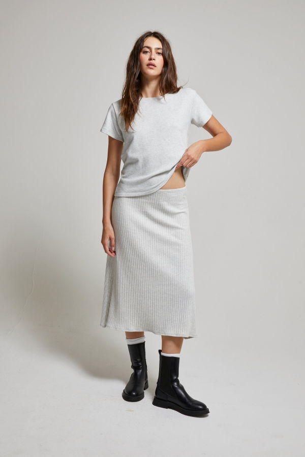 Asher Mabel Brushed Sweater Tee