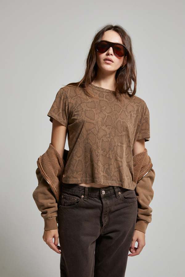 Asher Marielle Python Printed Tee