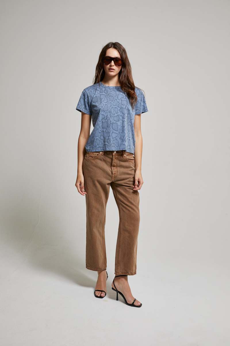 Asher Marielle Python Printed Tee