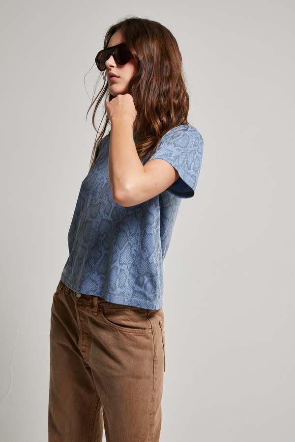 Asher Marielle Python Printed Tee