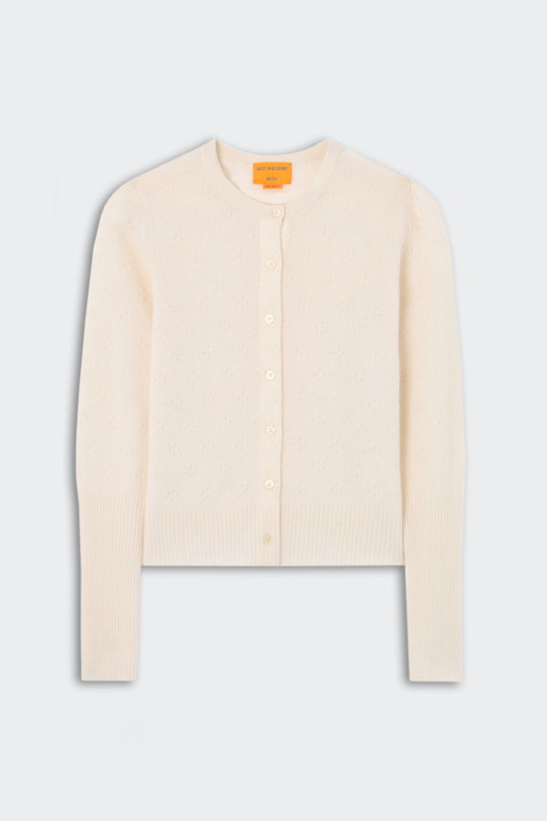 Guest in Residence Compass Jane Cardigan - White