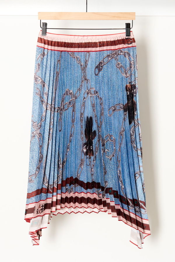 Acne Studios Long Pleated Skirt