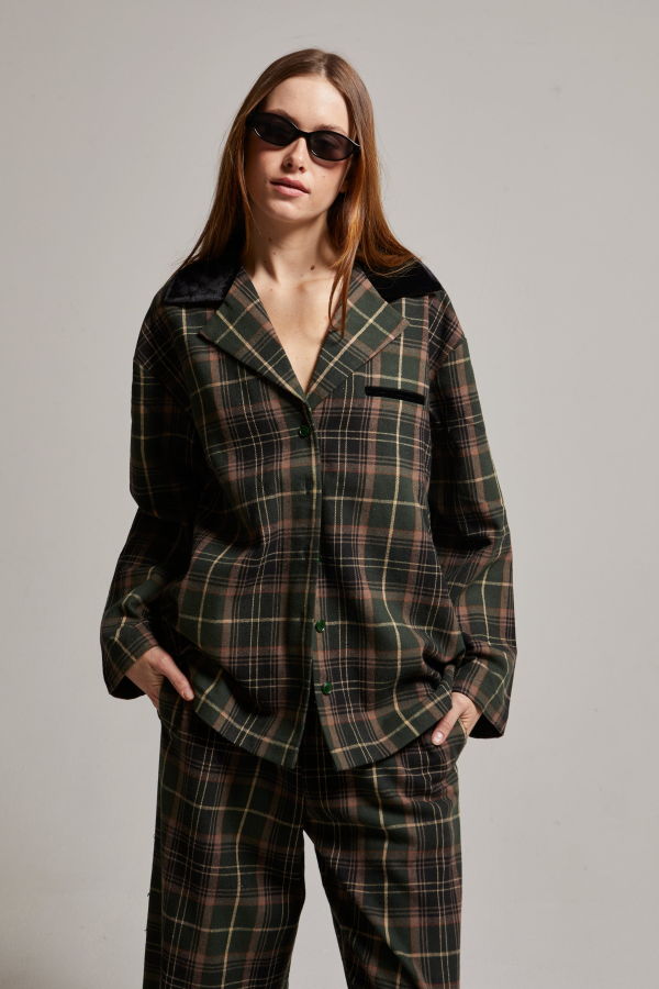 Asher Paris Plaid Shirt