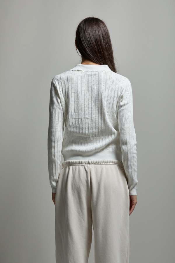 Asher Presley Pointelle Polo