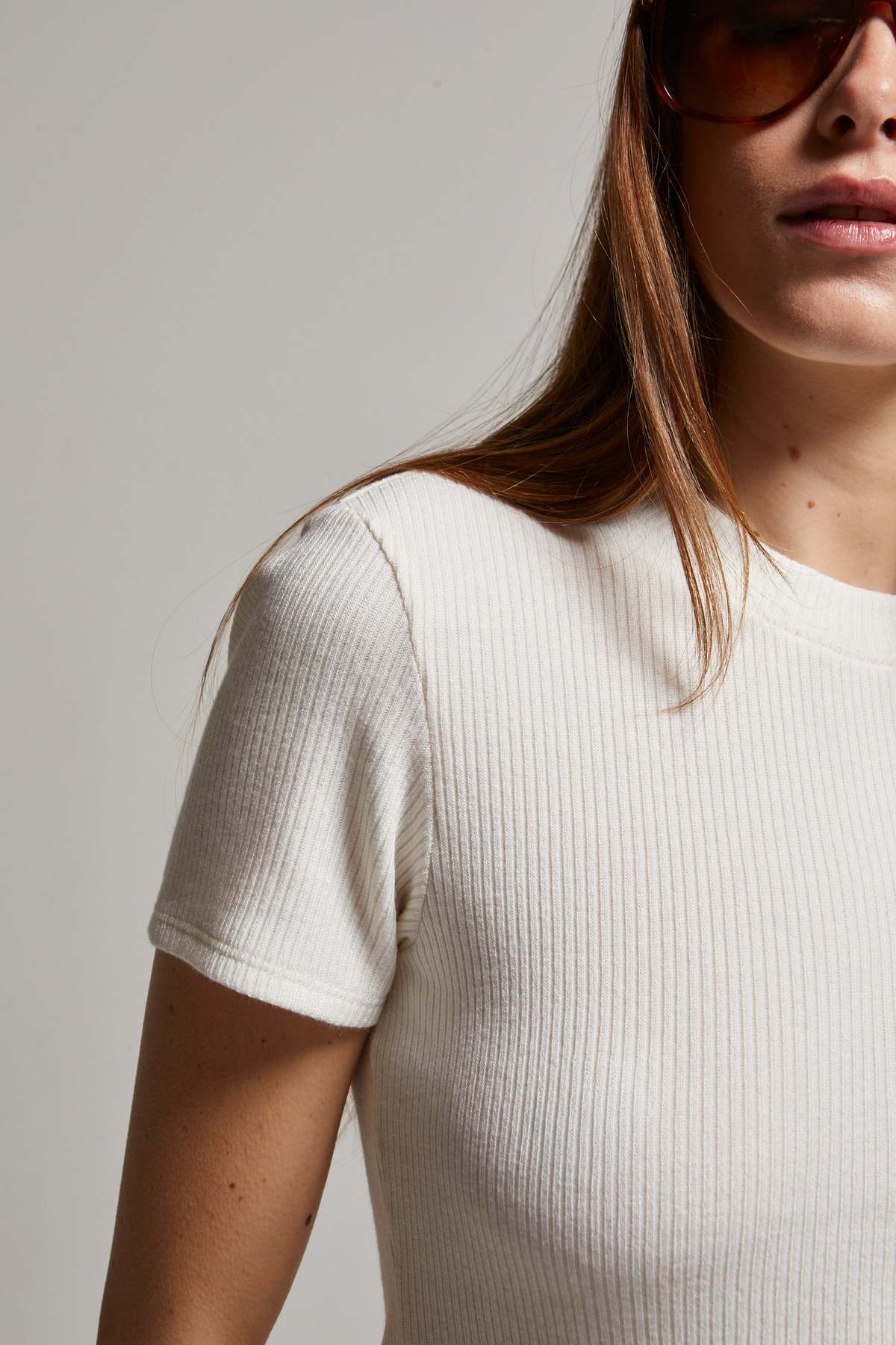 Asher Remi Ribbed SS Tee - Image 3 of 7
