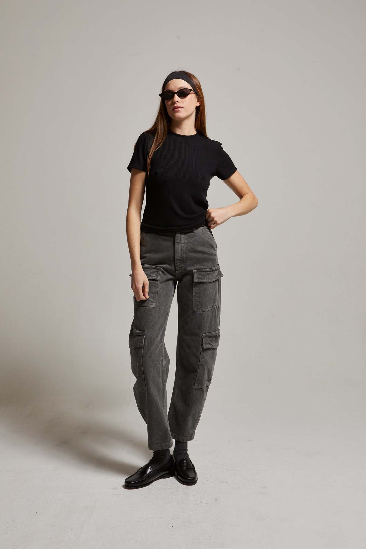 Asher Remi Ribbed SS Tee - Image 7 of 7