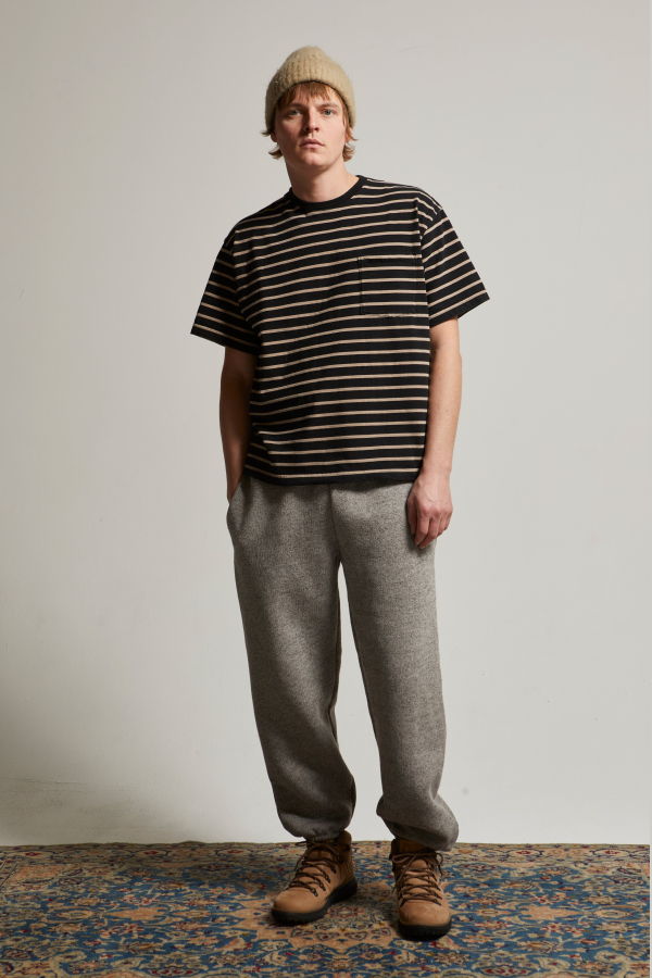 Asher Sebi Sweatpant - Heather Noir