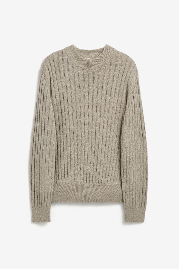 Sunflower Moon Linen Sweater - Dark Oat