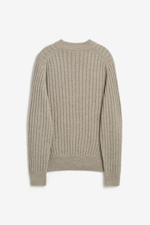 Sunflower Moon Linen Sweater - Dark Oat