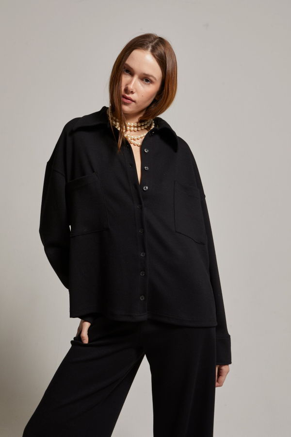 Asher Shelby Interlock Shirt Top