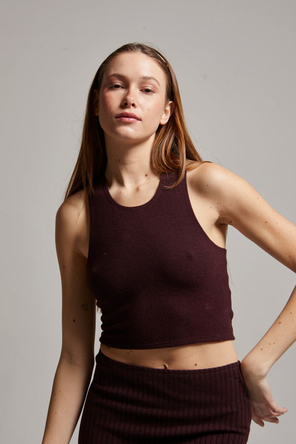 Asher Tamara Brushed Sweater Tank