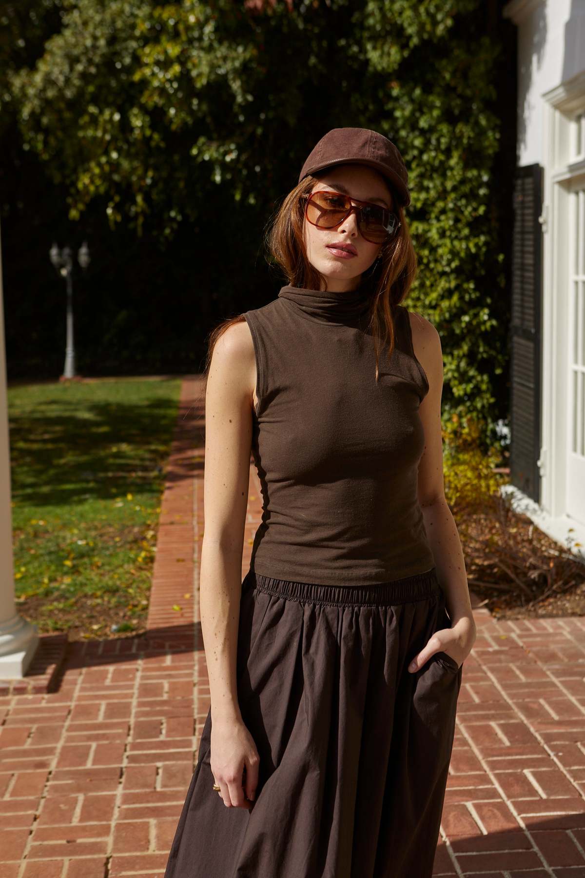 Asher Tessa Turtleneck Tank Top - Image 6 of 18