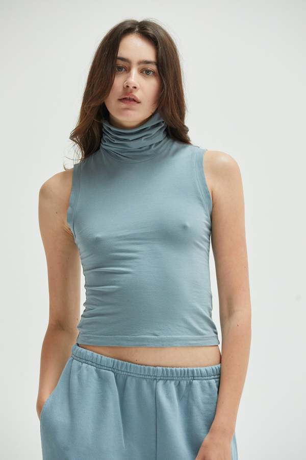 Asher Tessa Turtleneck Tank Top