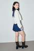 Fashion Brand Company Sailor Soft Linen Crop Top - Thumbnail 3