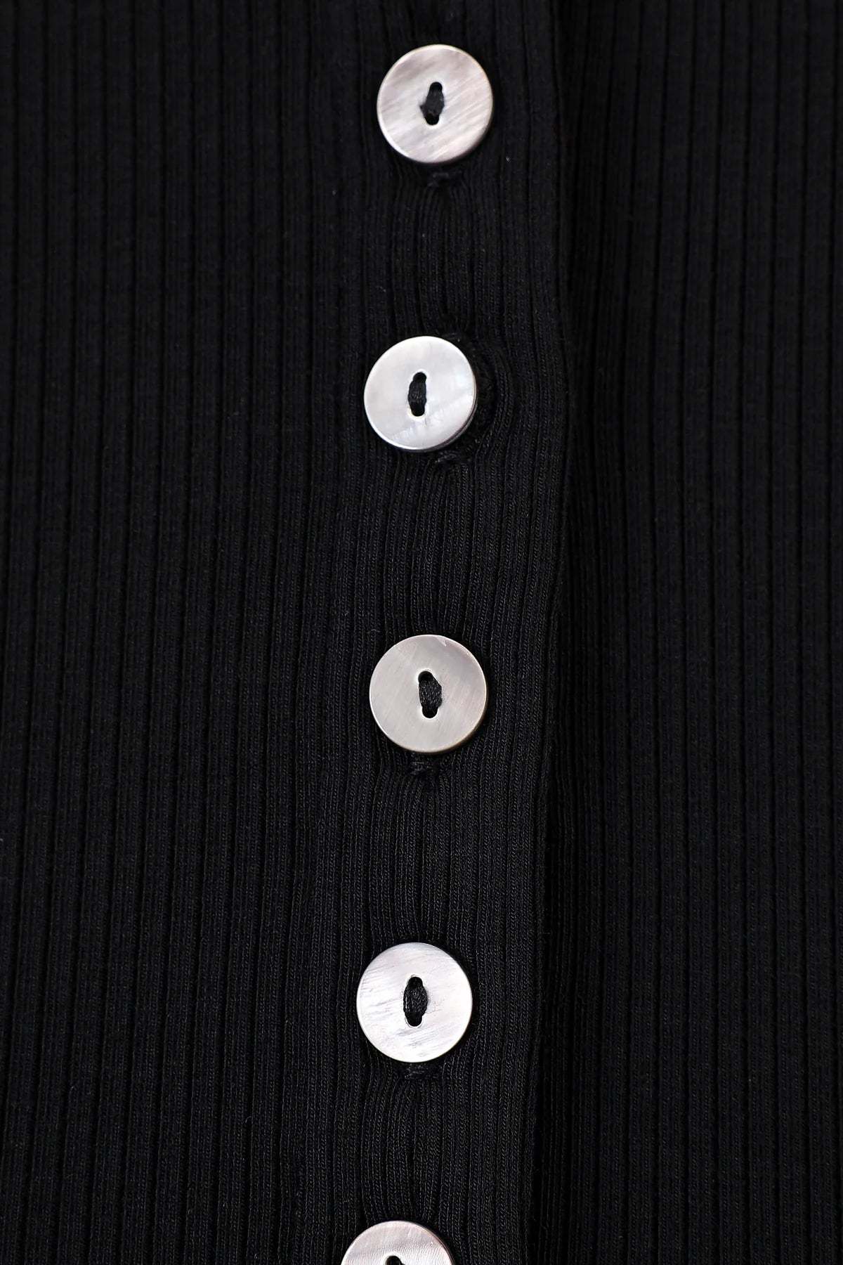 Fashion Brand Company Unbuttoned Tencel Rib Tank Top - Image 6 of 6