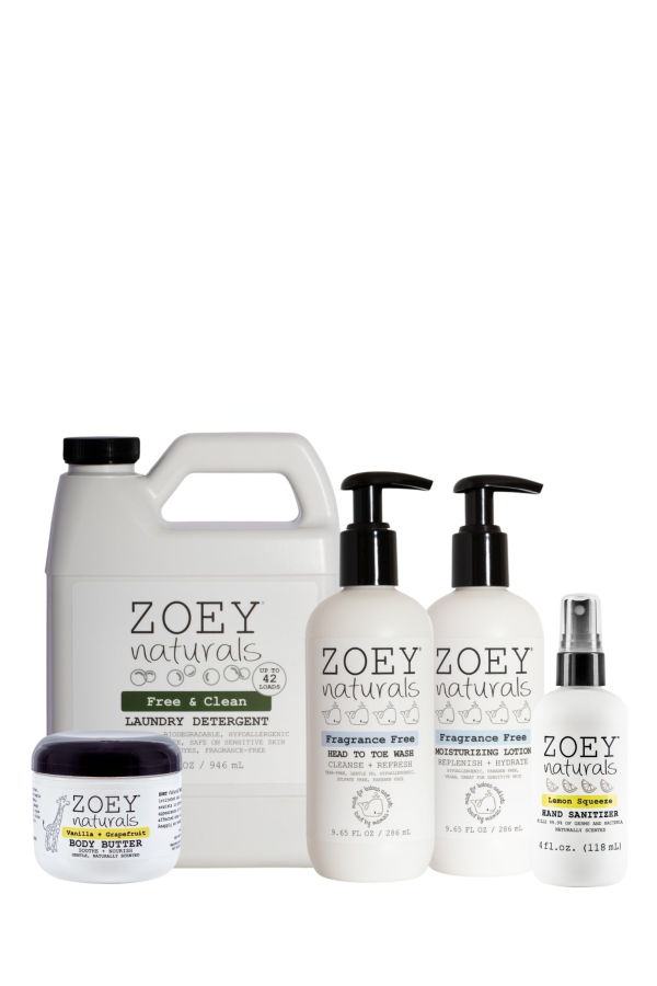 Zoey Naturals Clean and Gentle Essentials Kit