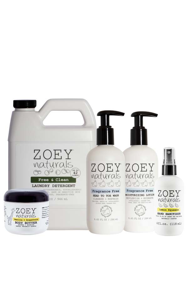 Zoey Naturals Clean and Gentle Essentials Kit