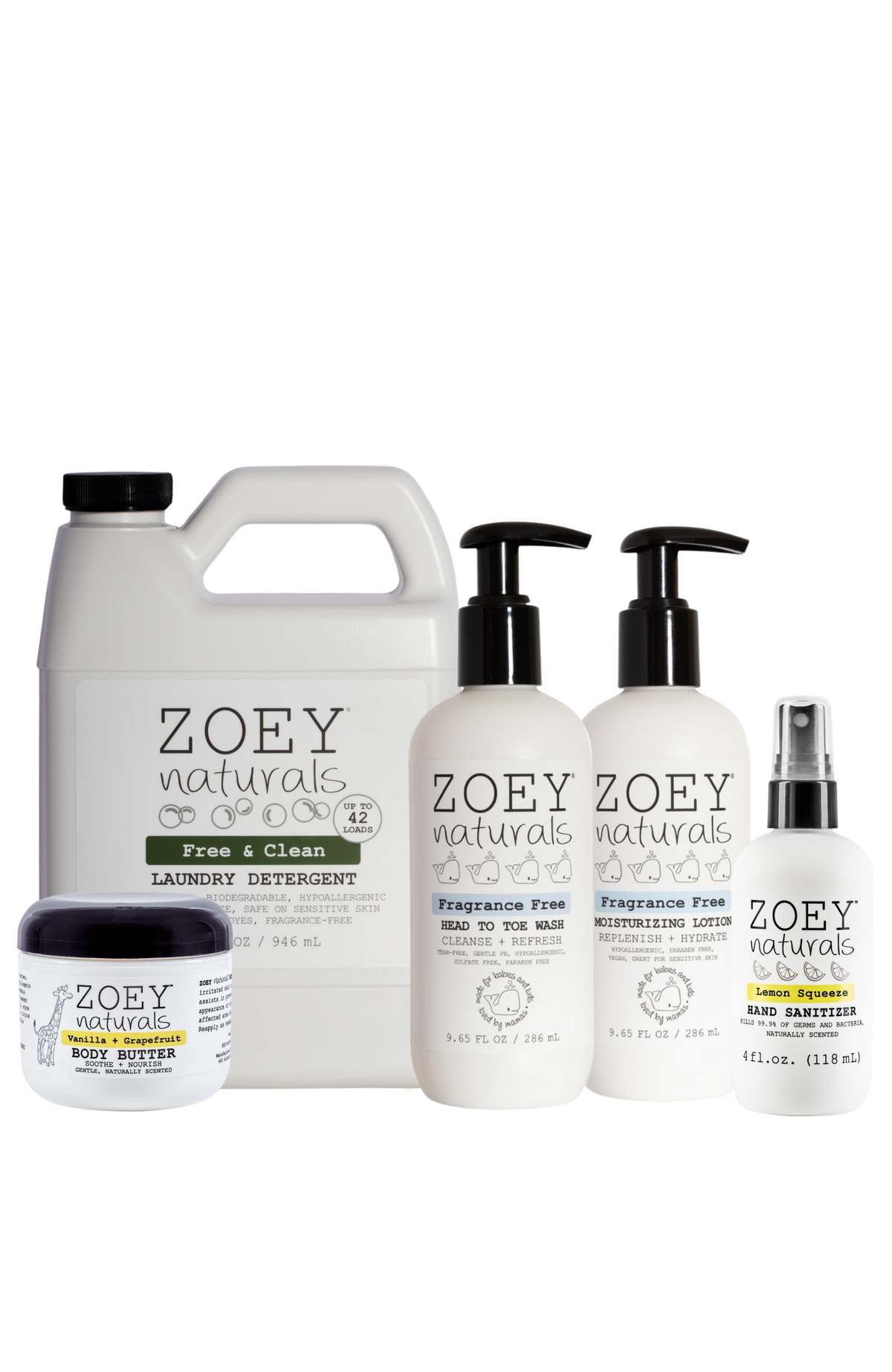 Zoey Naturals Clean and Gentle Essentials Kit - Image 3 of 3