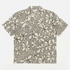 Universal Works Road Shirt - Ecru Black Kantha Flower - Thumbnail 5