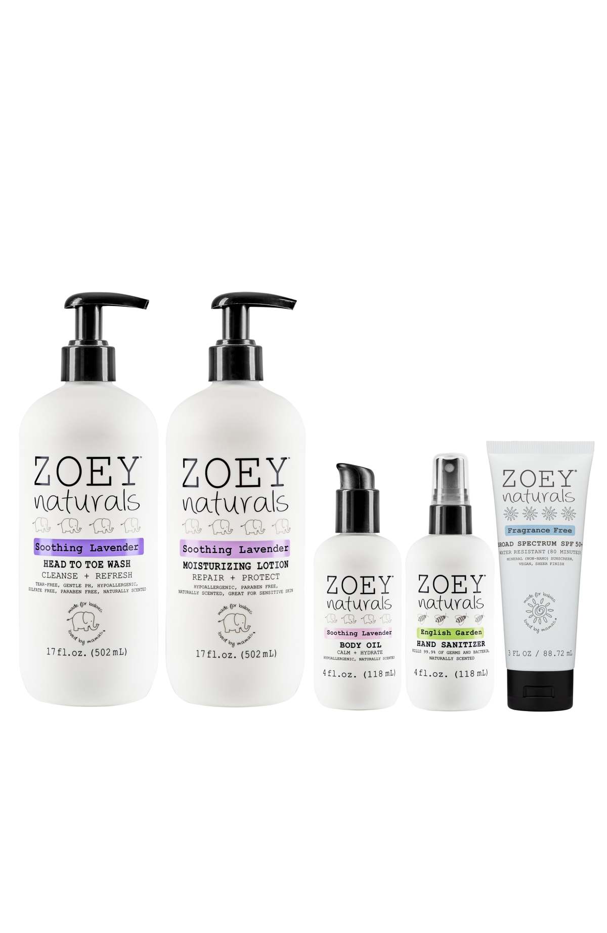Zoey Naturals Soothing Lavender Care Bundle Set - Image 3 of 3