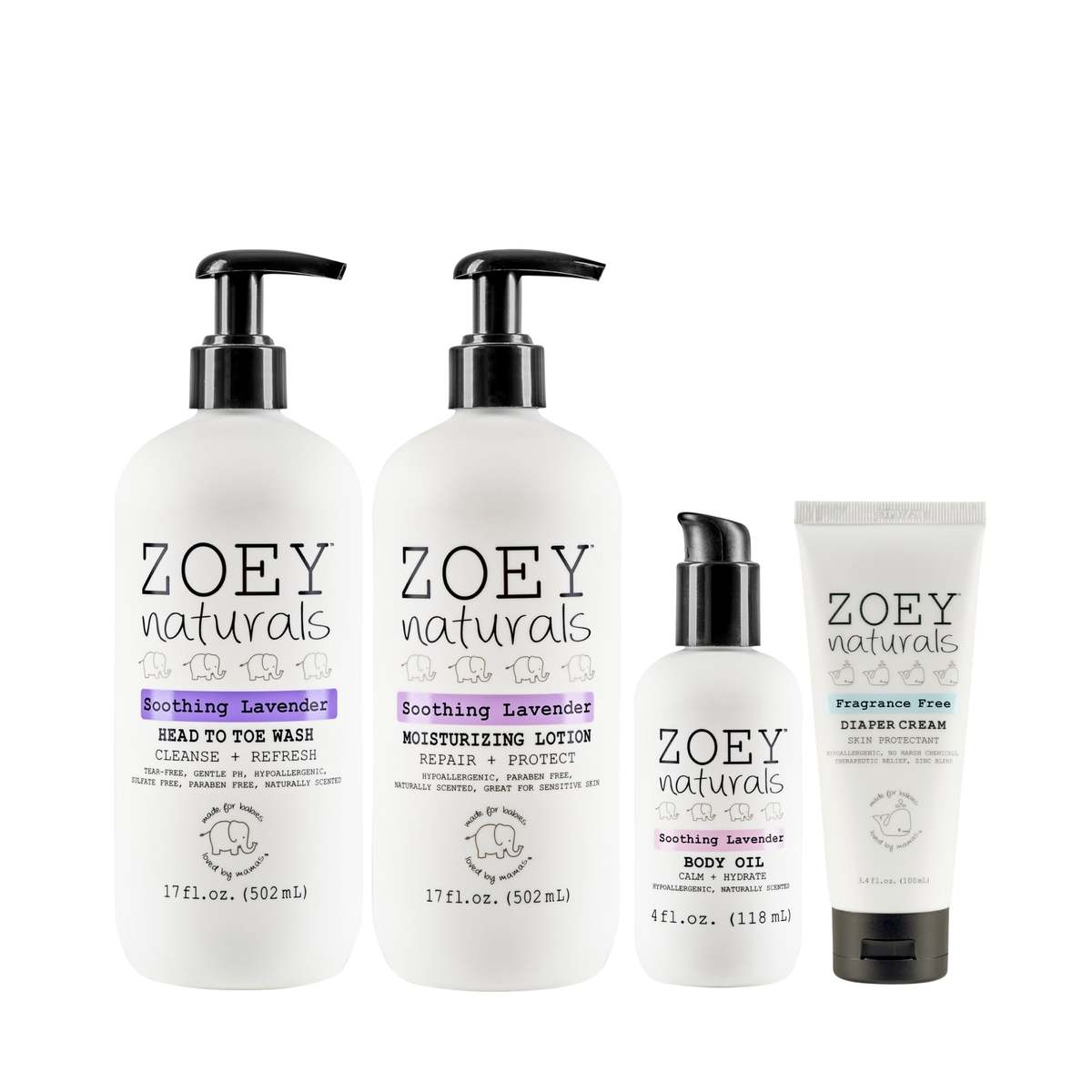 Zoey Naturals Soothing Lavender Newborn Kit - Image 1 of 3