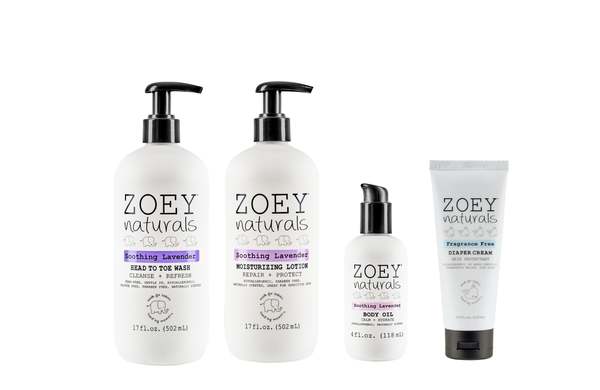 Zoey Naturals Soothing Lavender Newborn Kit