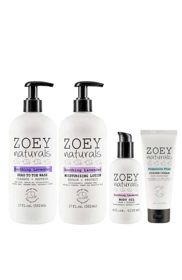 Zoey Naturals Soothing Lavender Newborn Kit