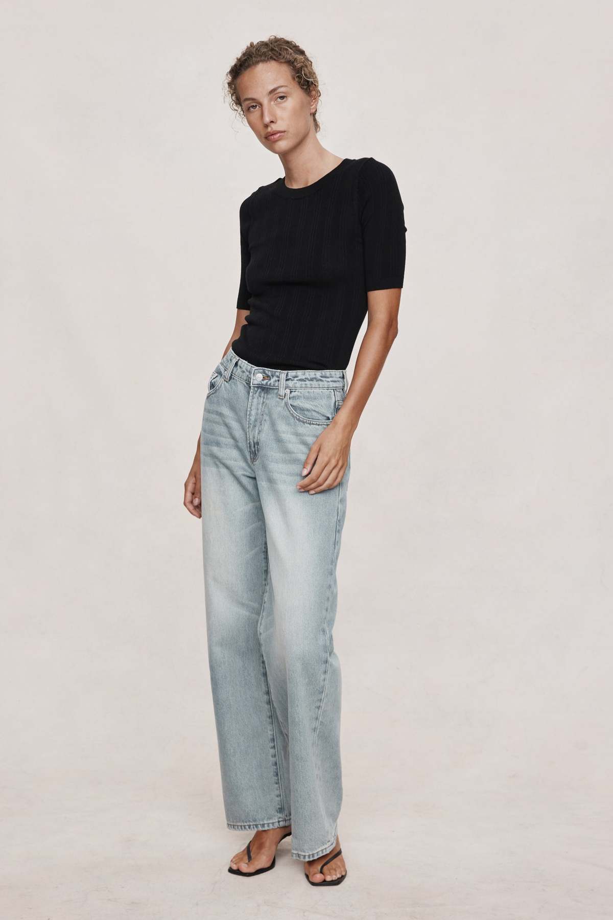 MARLE Wide Leg Jeans - Image 1 of 4