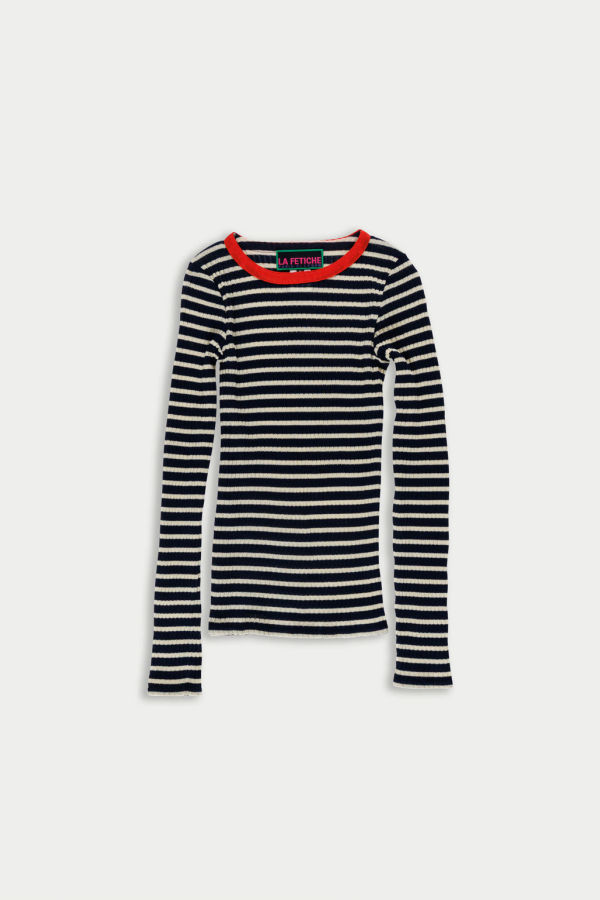 LA FETICHE Jackie Raye Fine Ribbed Top