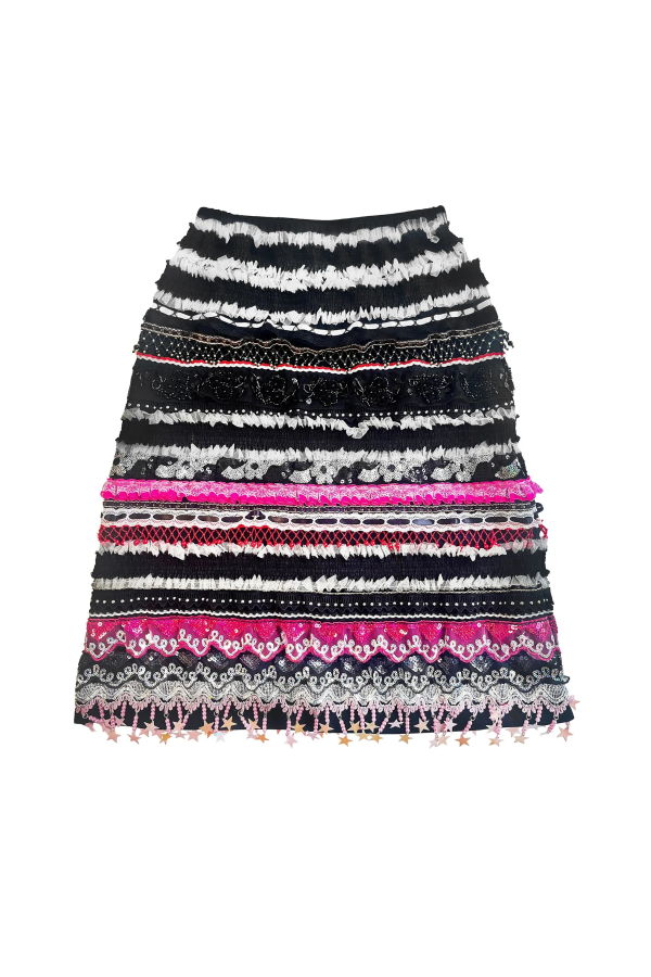 Chopova Lowena Starbrites Jersey Knee Skirt